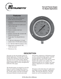 Thumbnail of document Data Sheet - Skydrol Gauge